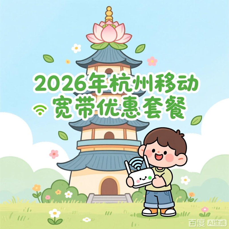 杭州移动宽带怎么样?2026年最新活动1000M包1年仅需800元