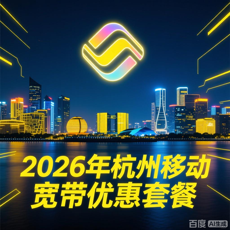 杭州移动宽带套餐，最新活动500M包1年仅需300元